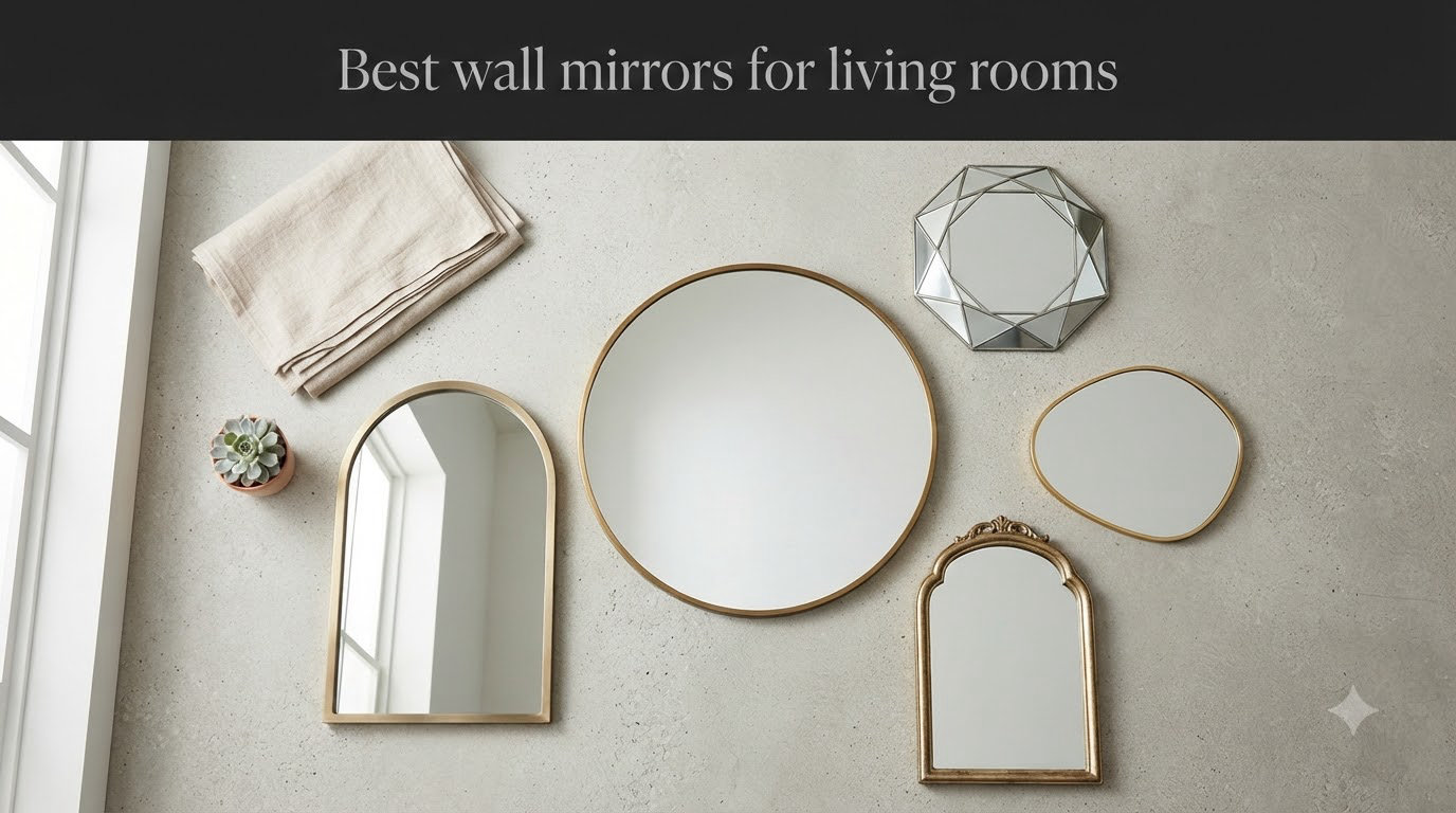 Best wall mirrors for living rooms