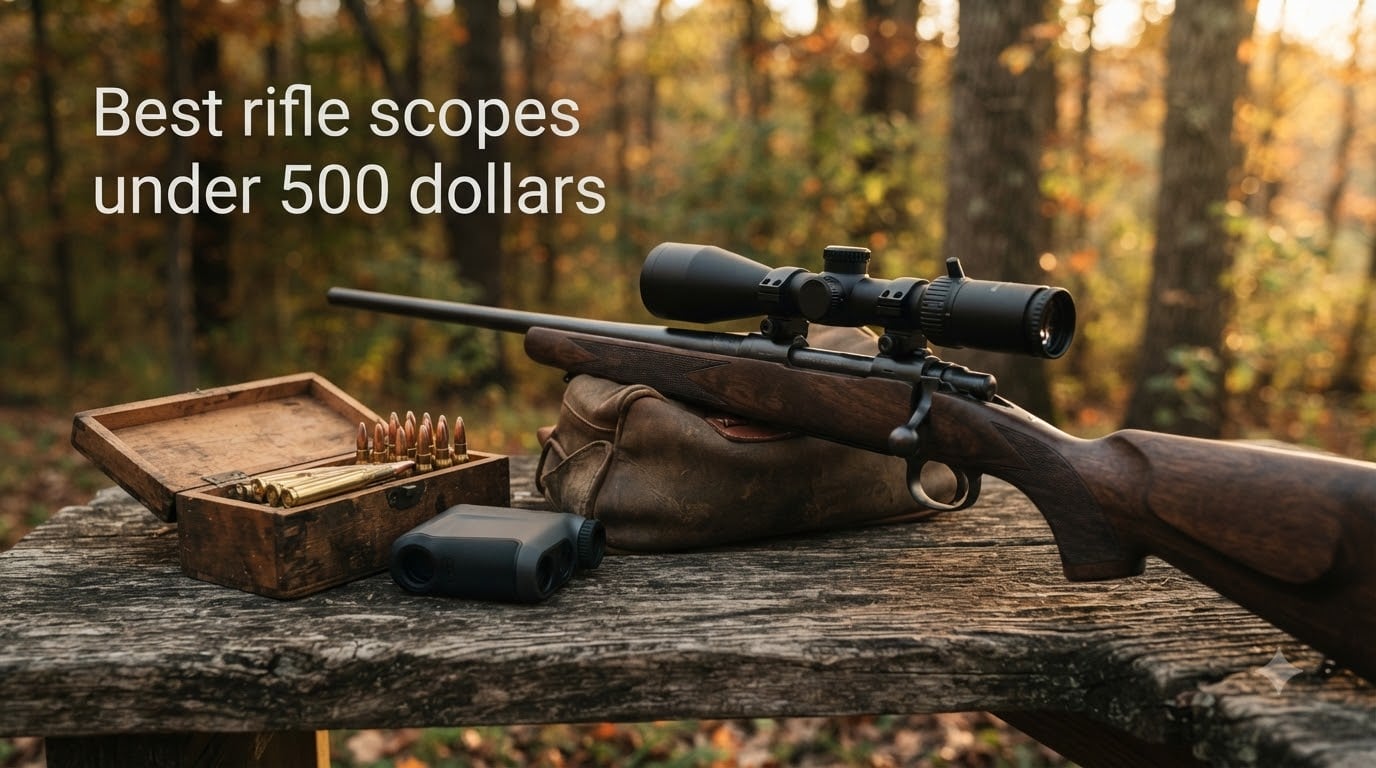 Best rifle scopes under 500 dollars