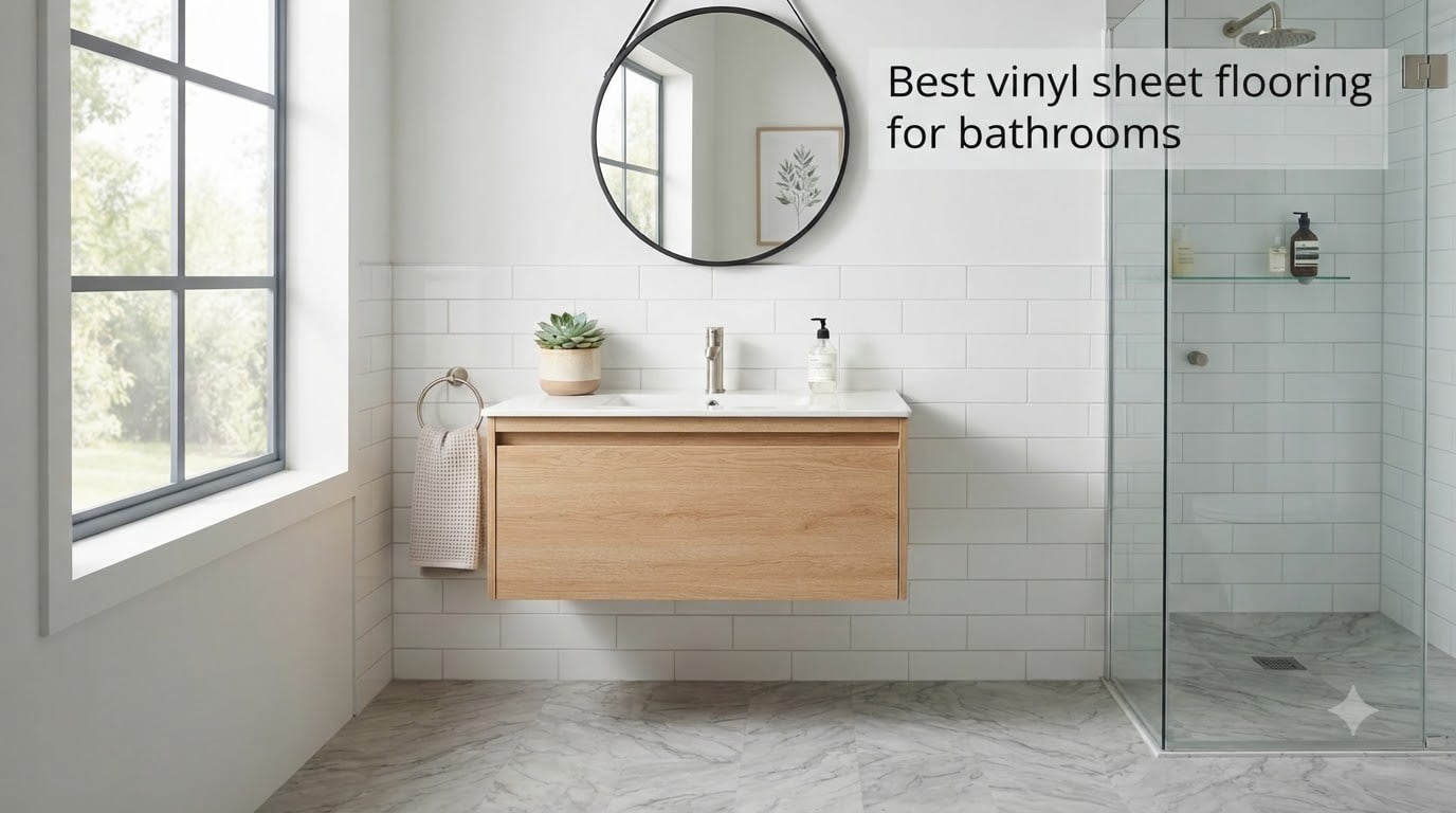 Best vinyl sheet flooring for bathrooms