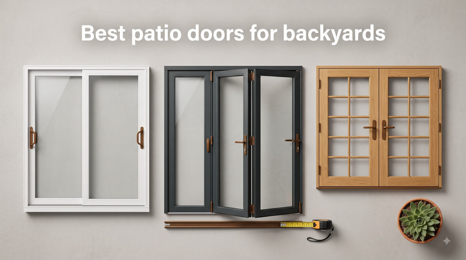 Best patio doors for backyards