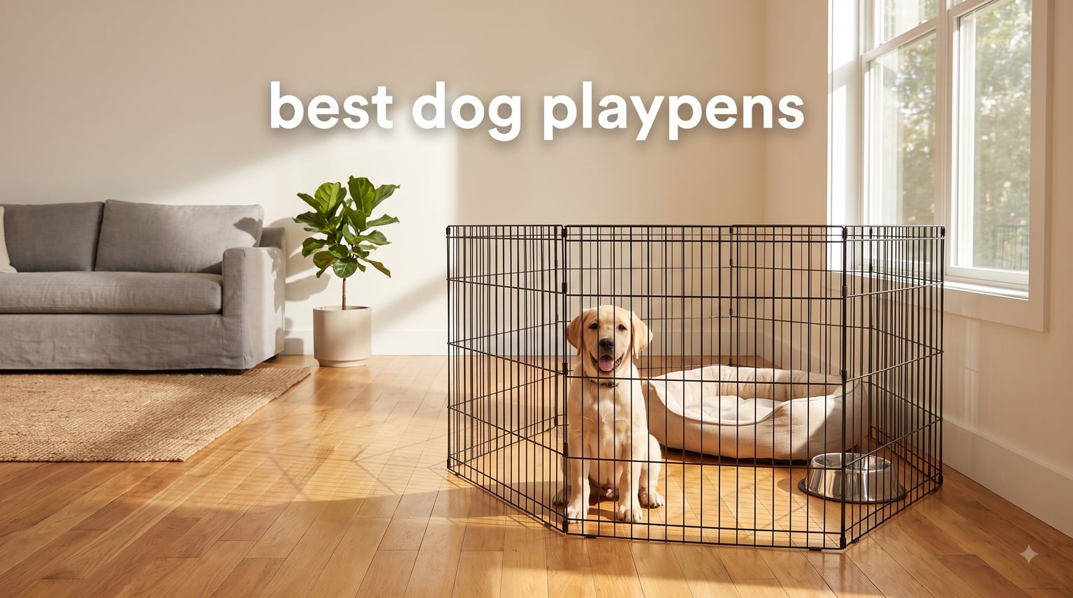 best dog playpens