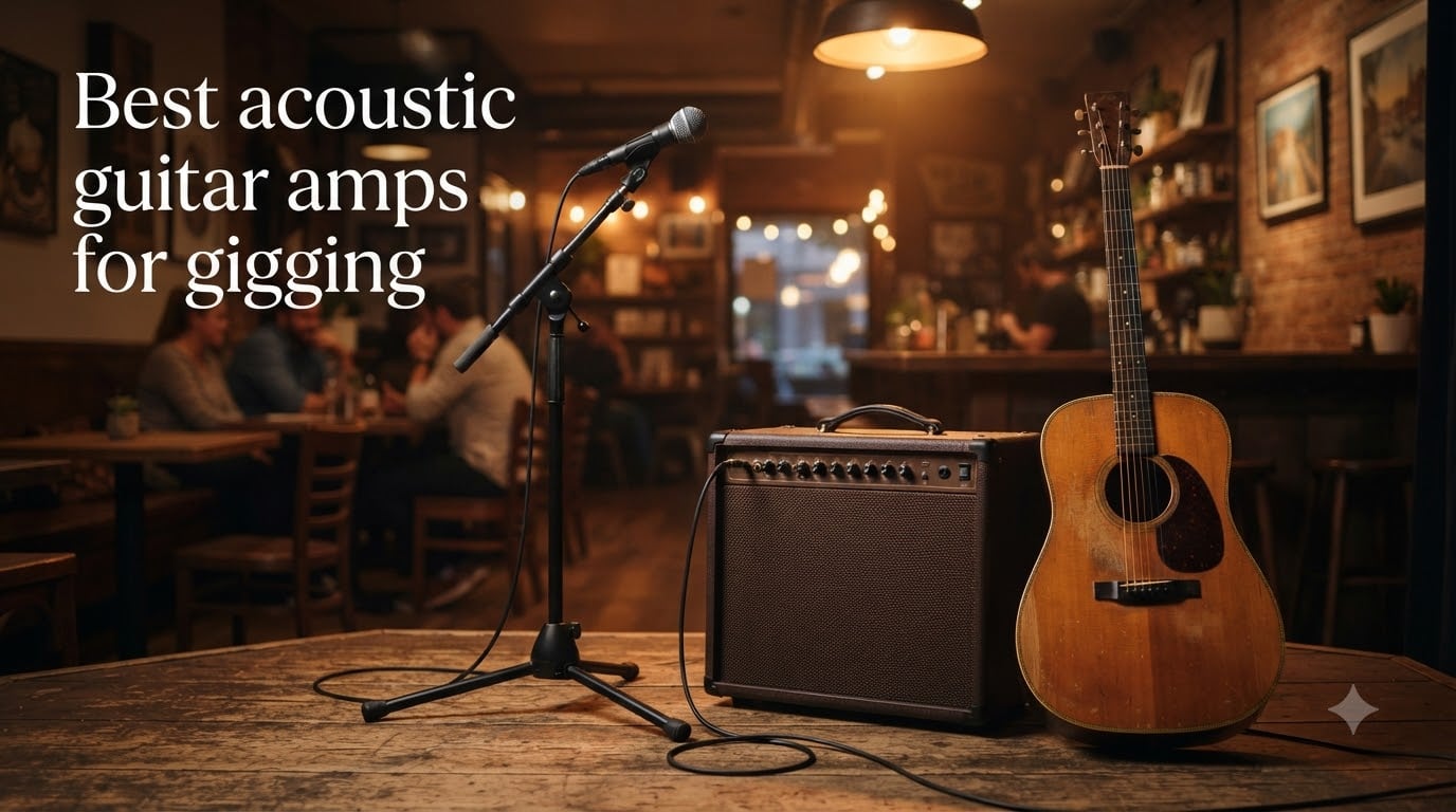 Best acoustic guitar amps for gigging