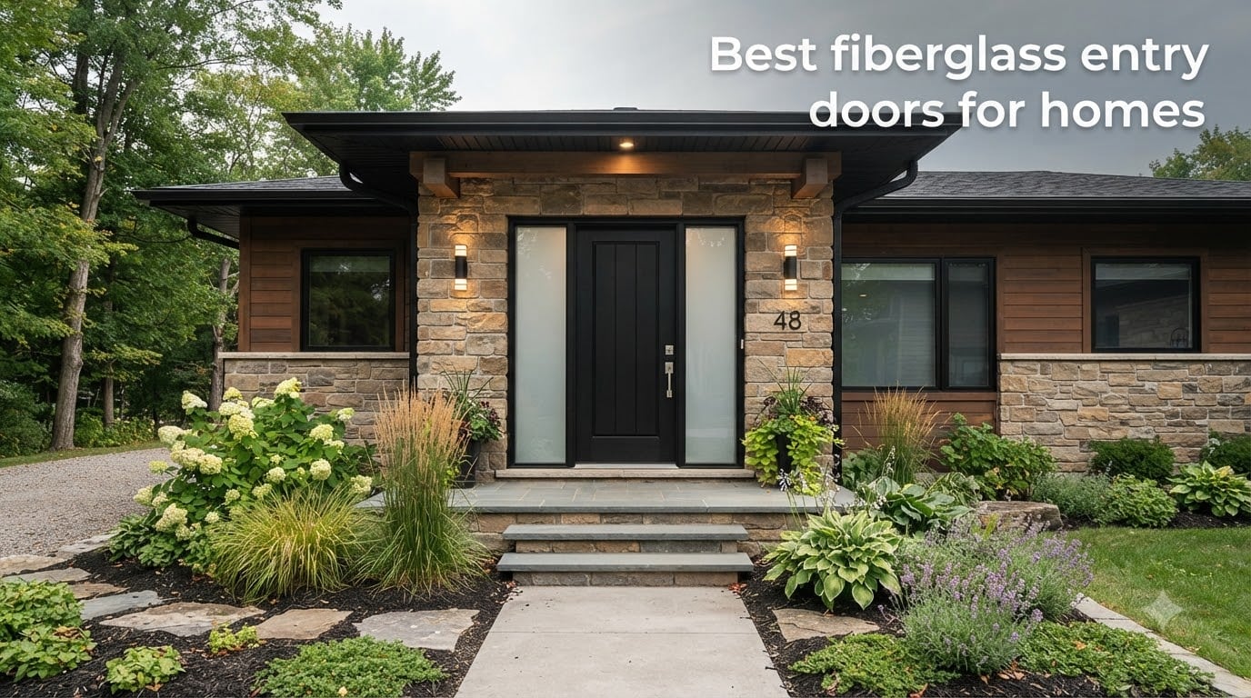 Best fiberglass entry doors for homes