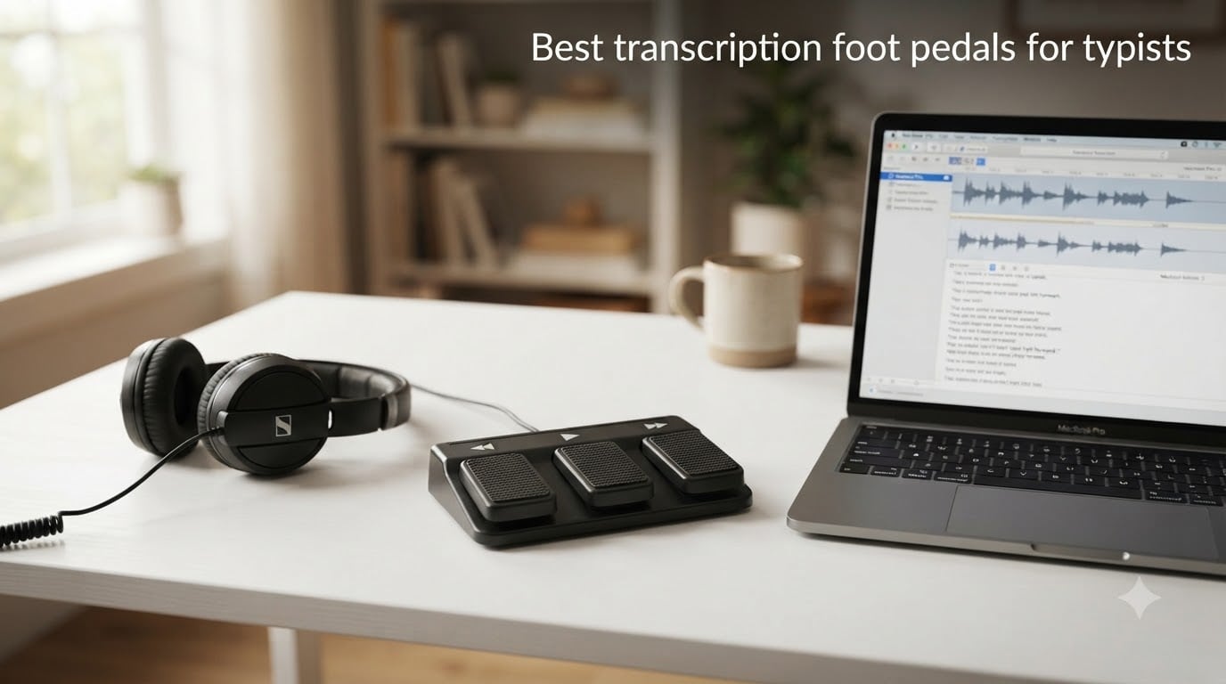 Best transcription foot pedals for typists