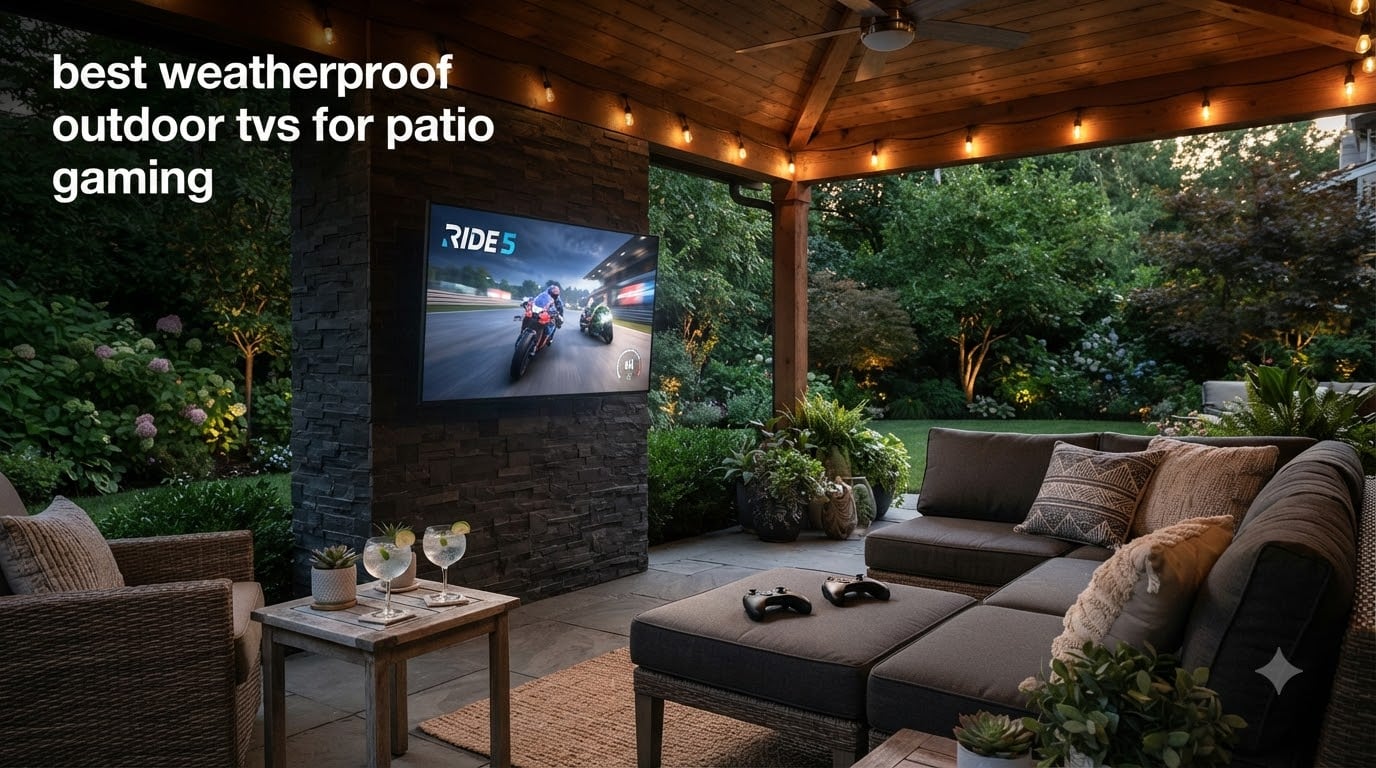 best weatherproof outdoor tvs for patio gaming