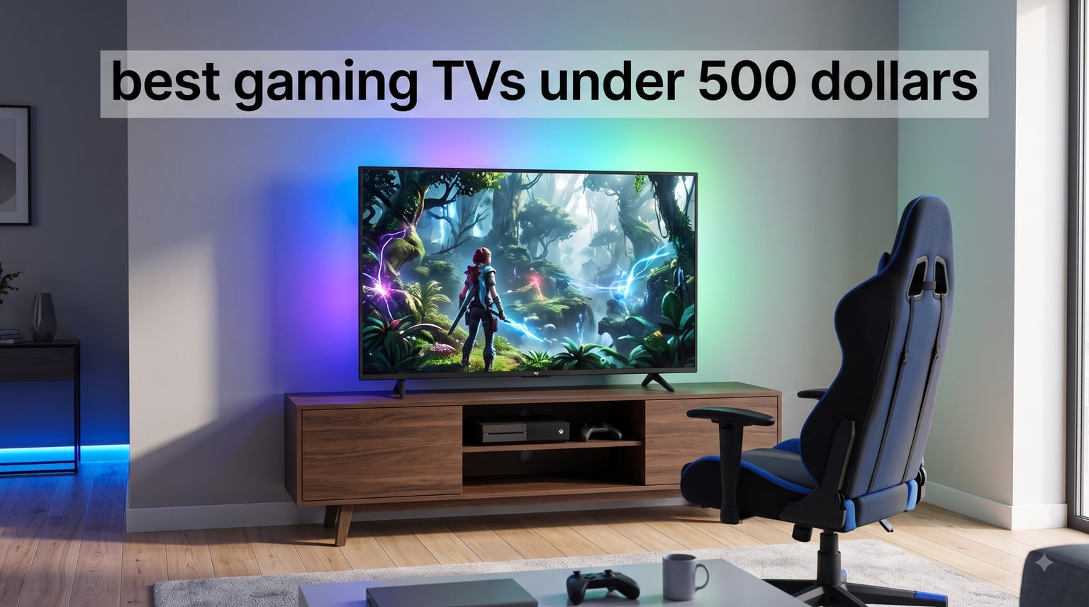best gaming TVs under 500 dollars
