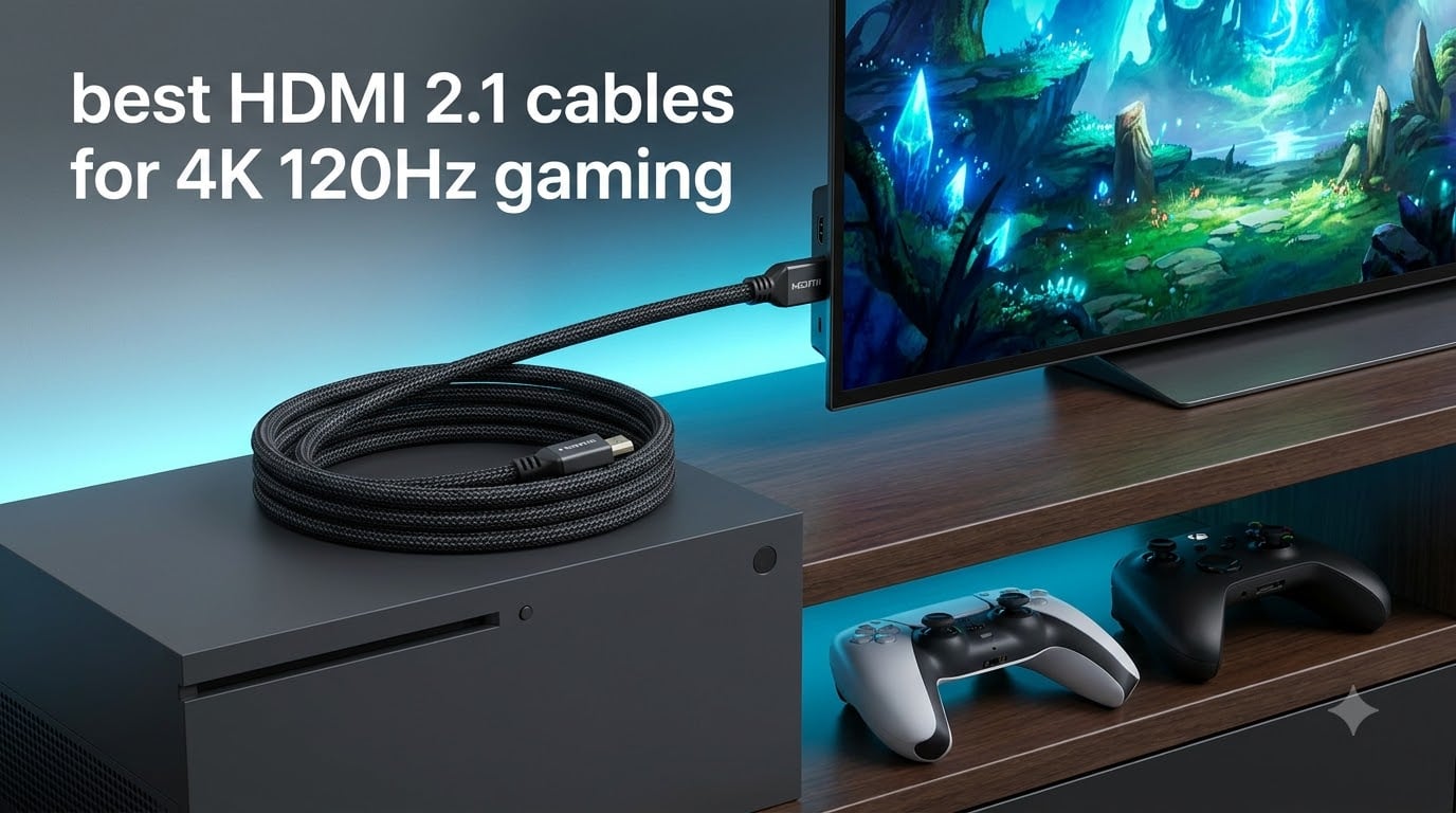 best HDMI 2.1 cables for 4K 120Hz gaming