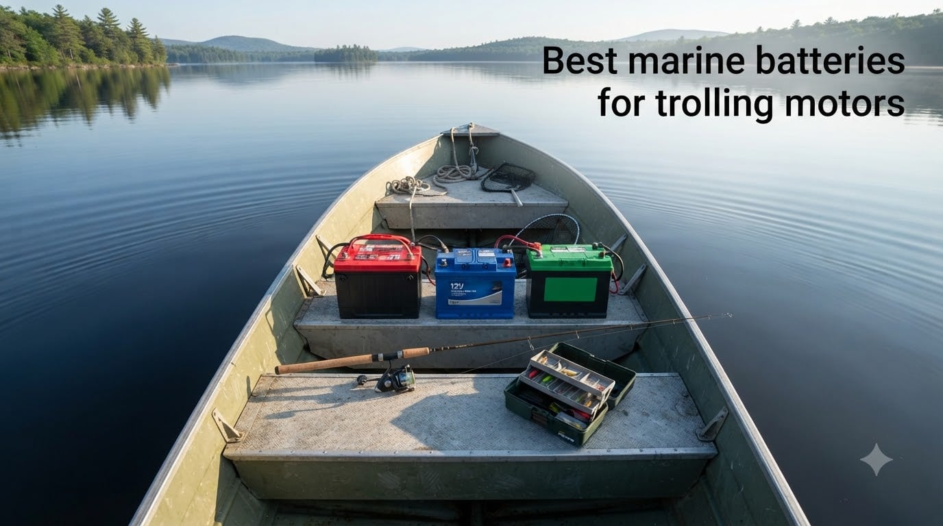 Best marine batteries for trolling motors