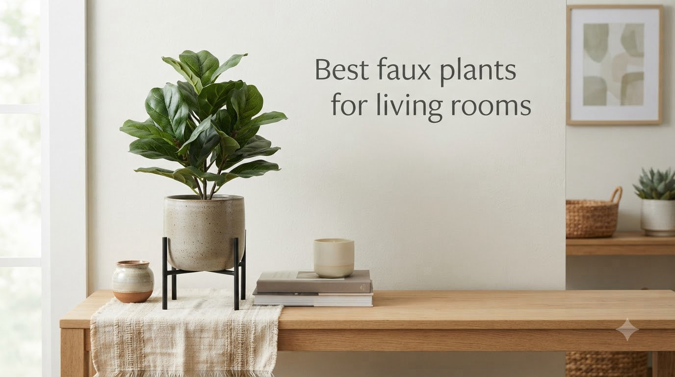 Best faux plants for living rooms