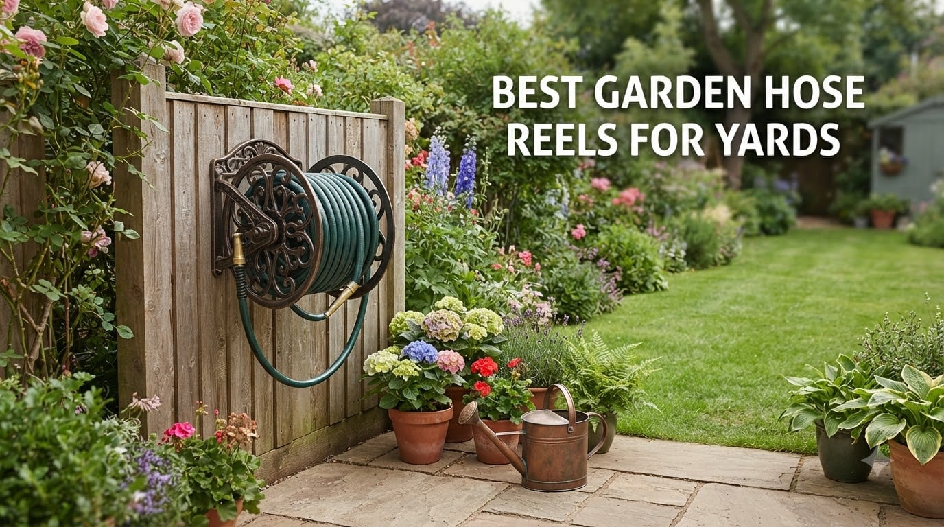 Best garden hose reels for yards