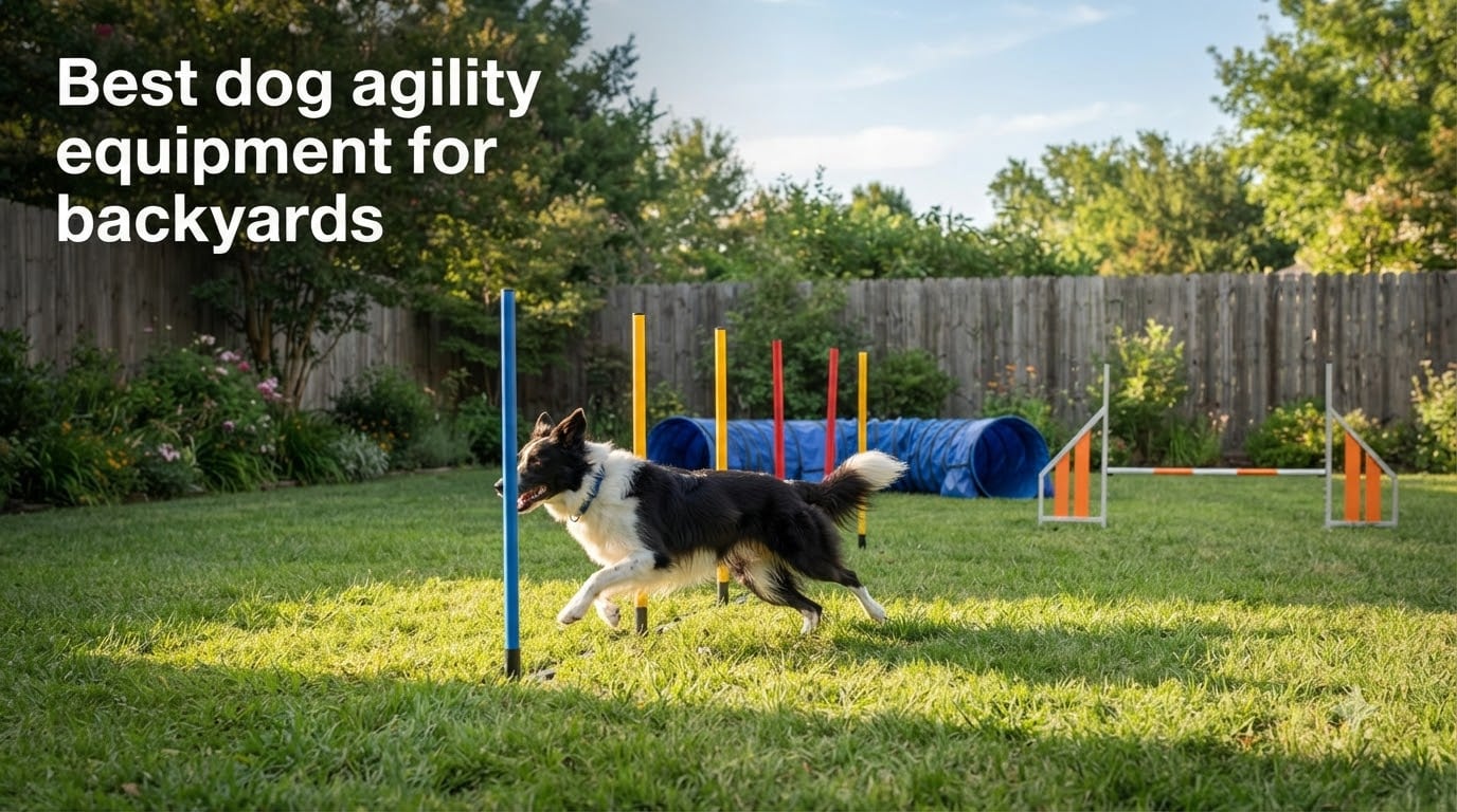 Best dog agility equipment for backyards