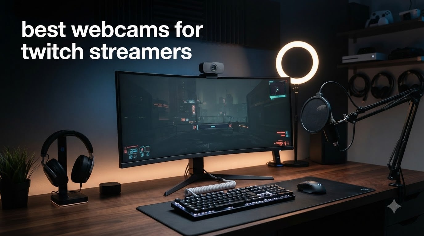 best webcams for twitch streamers