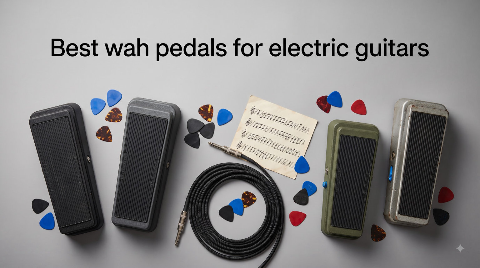 Best wah pedals for electric guitars
