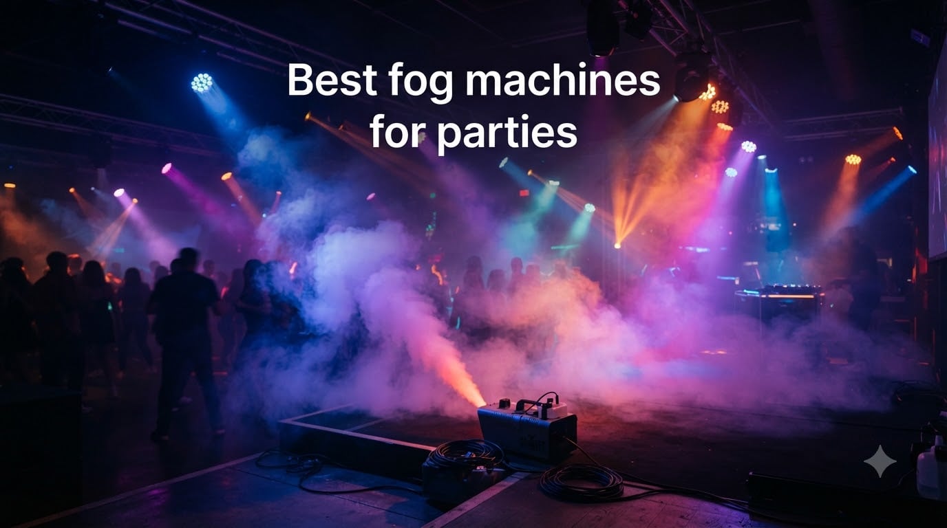 Best fog machines for parties