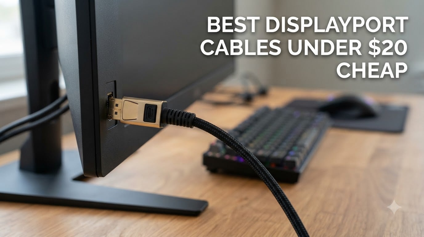 best displayport cables under $20 cheap
