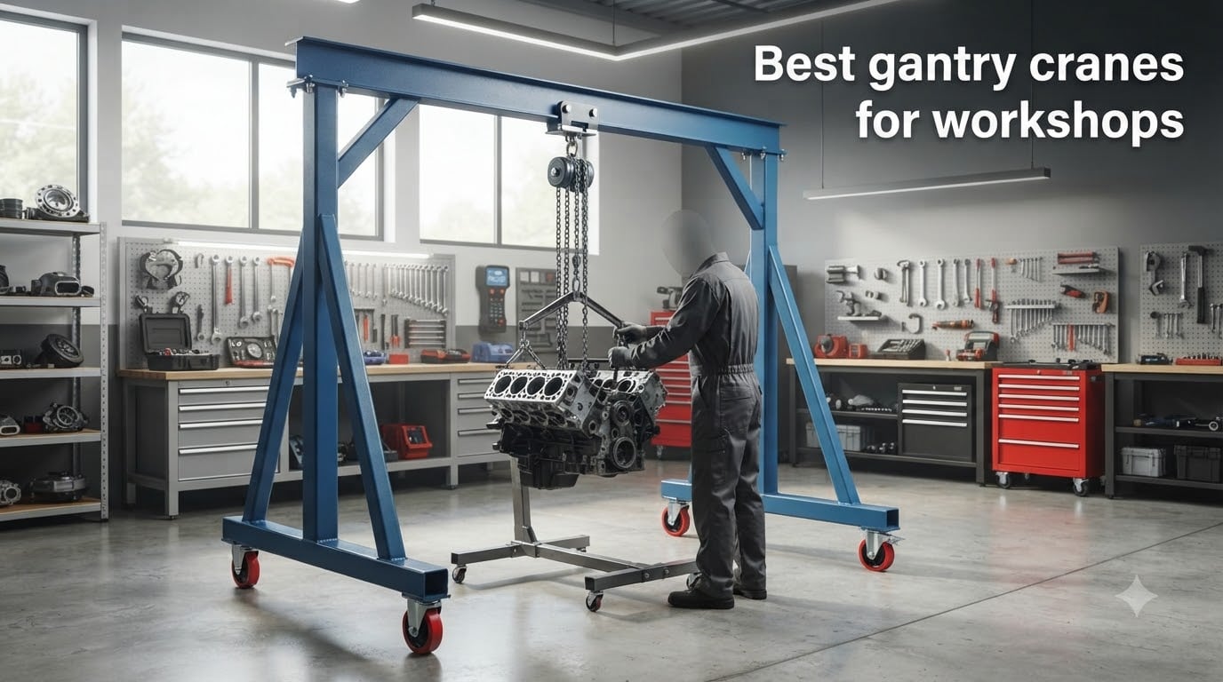 Best gantry cranes for workshops
