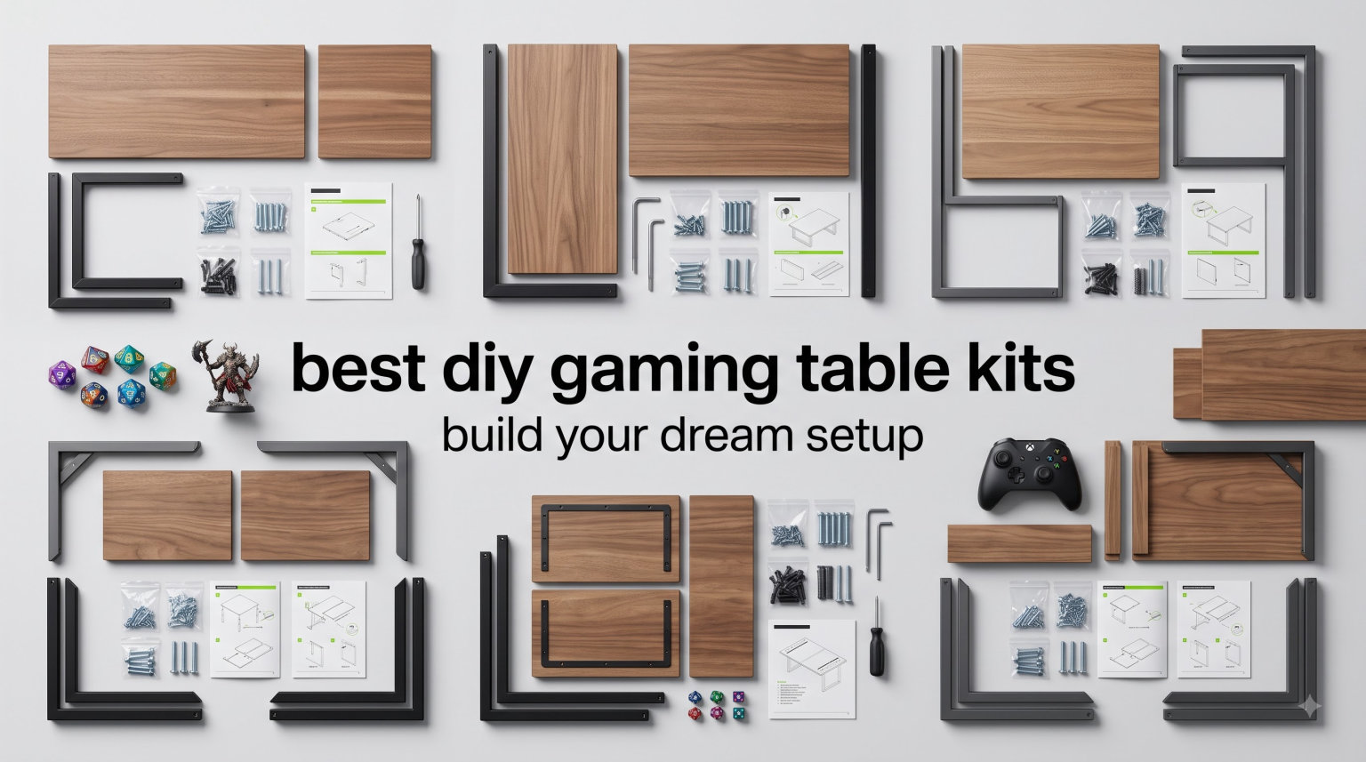 best diy gaming table kits build your dream setup