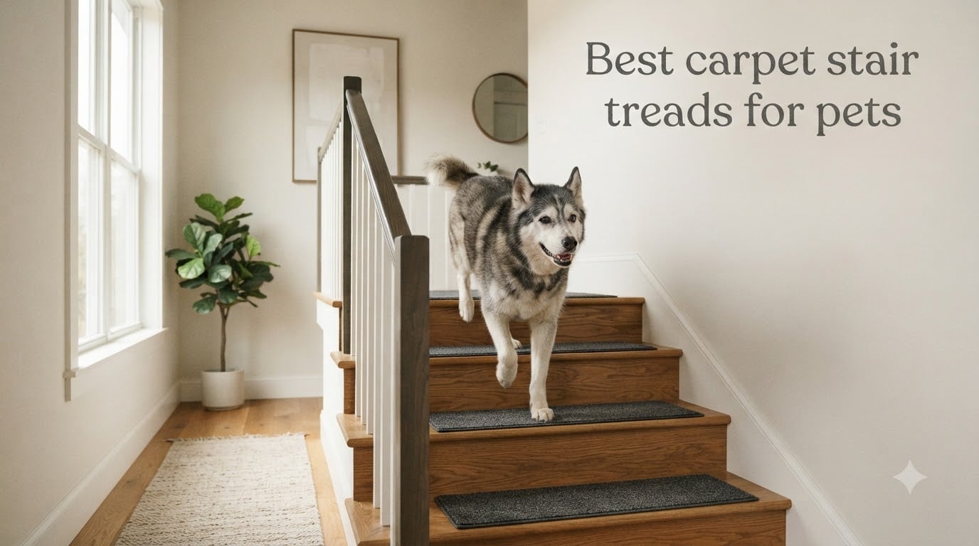 Best carpet stair treads for pets