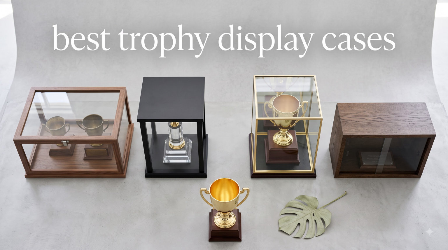 best trophy display cases