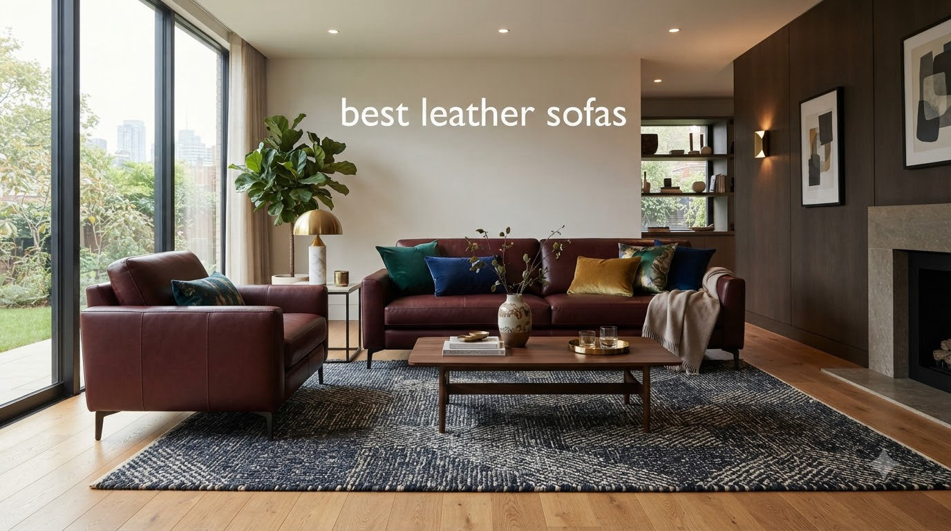 best leather sofas
