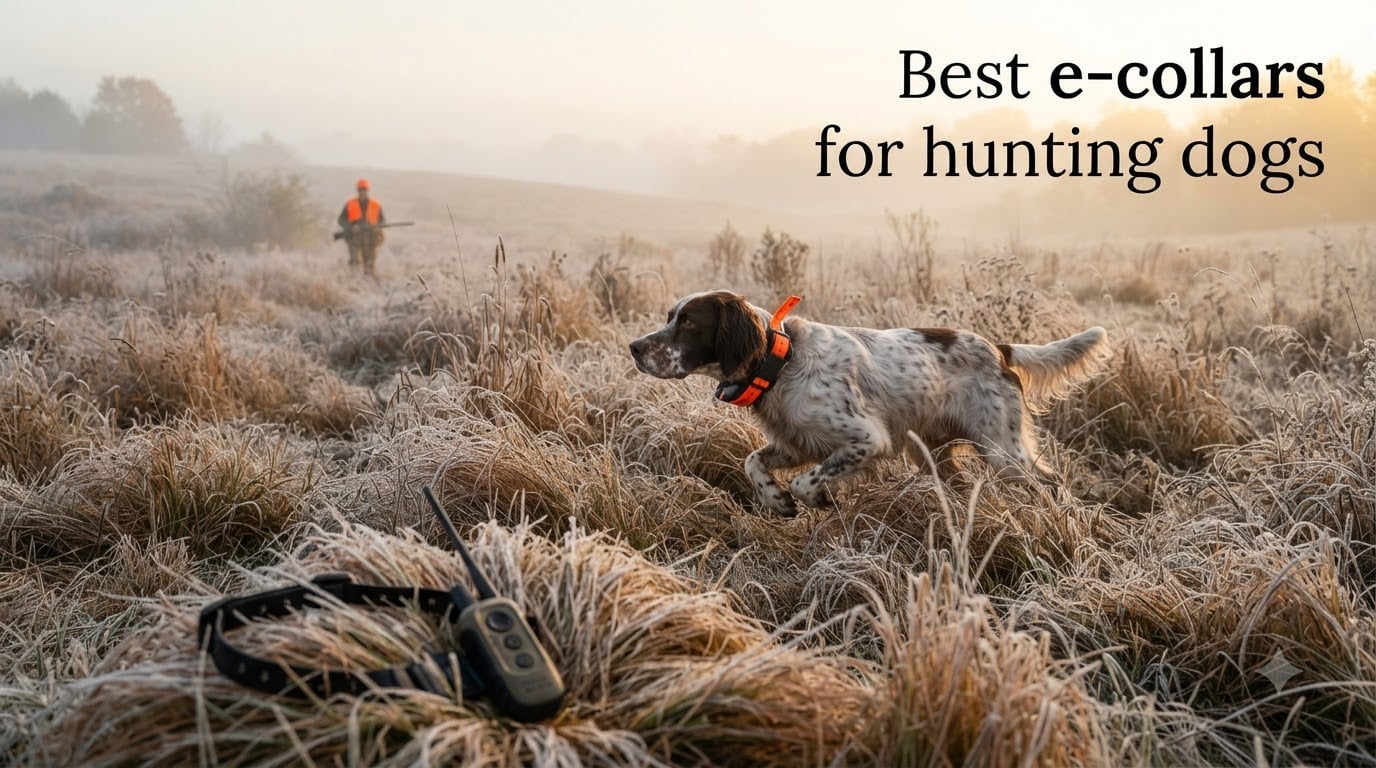 Best e-collars for hunting dogs