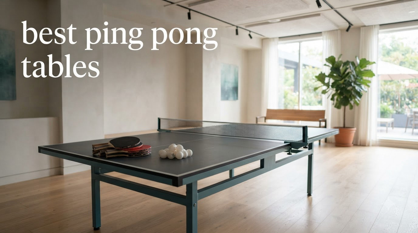 best ping pong tables