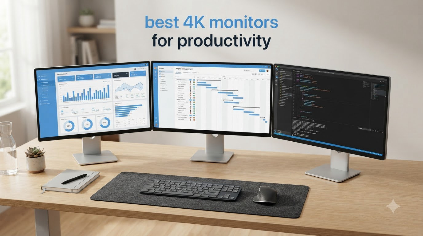 best 4K monitors for productivity