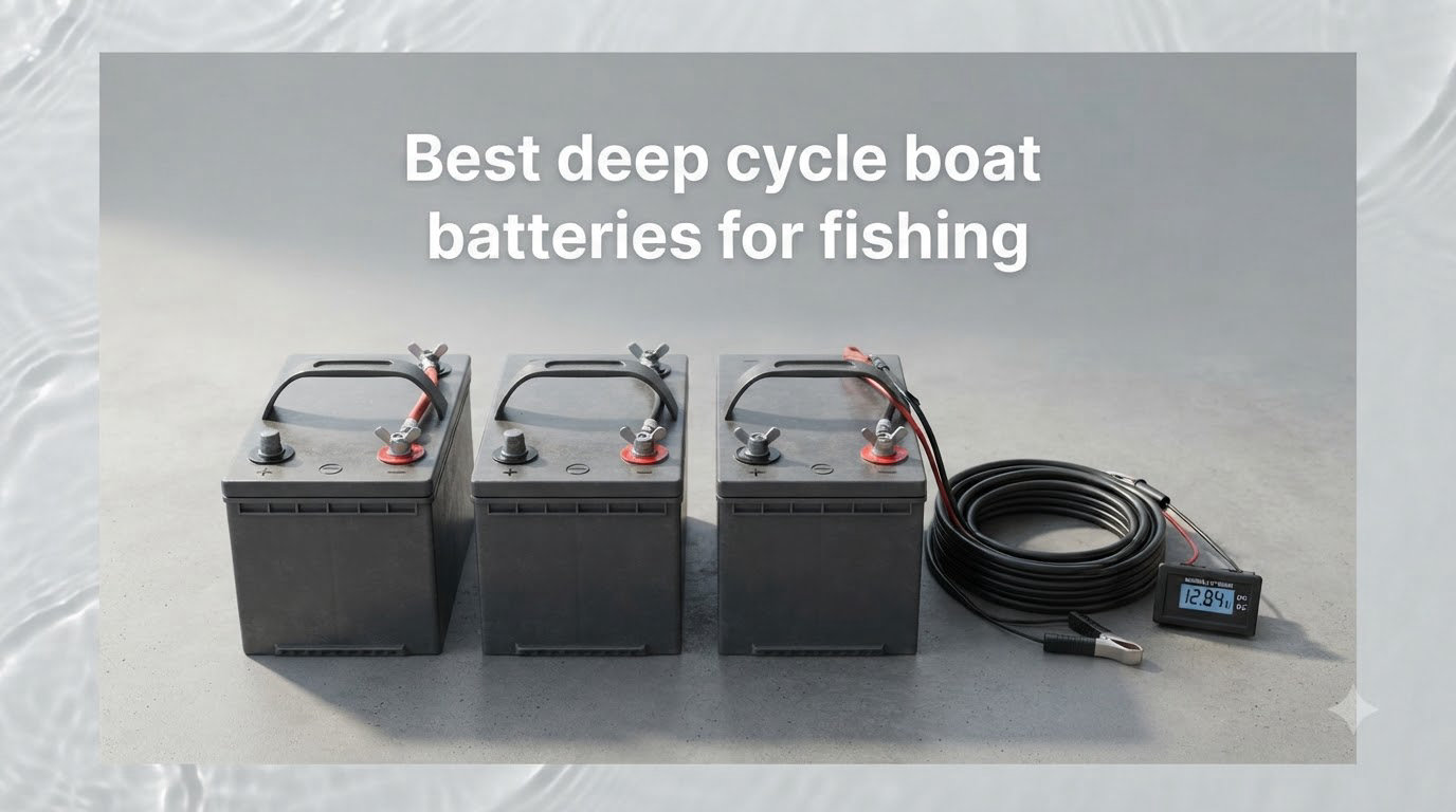 Best deep cycle boat batteries for fishing