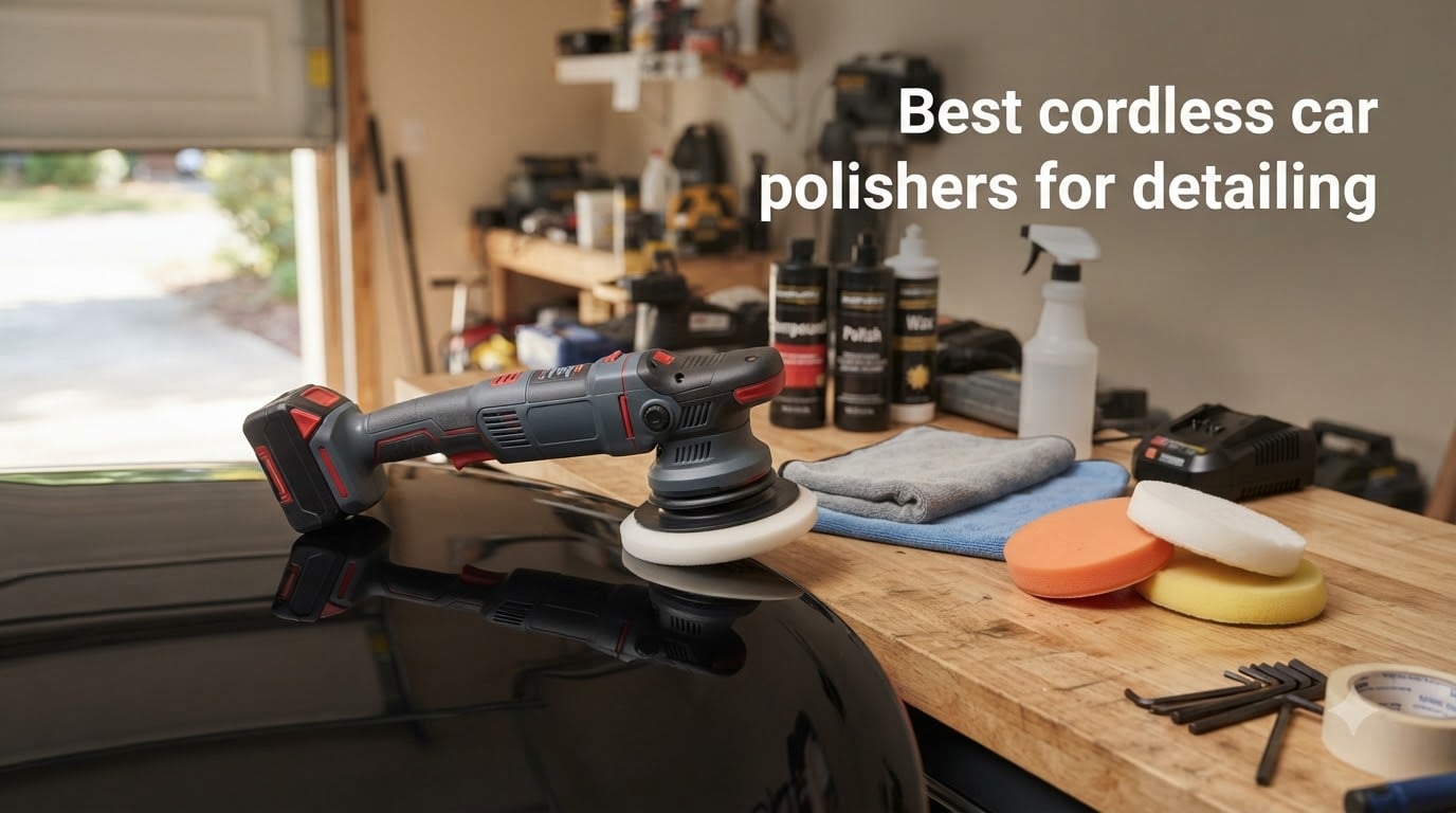Best cordless car polishers for detailing