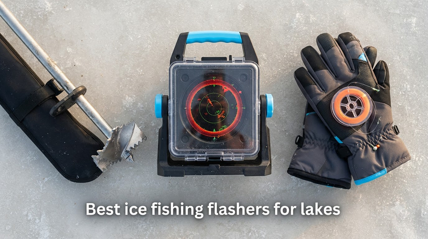 Best ice fishing flashers for lakes