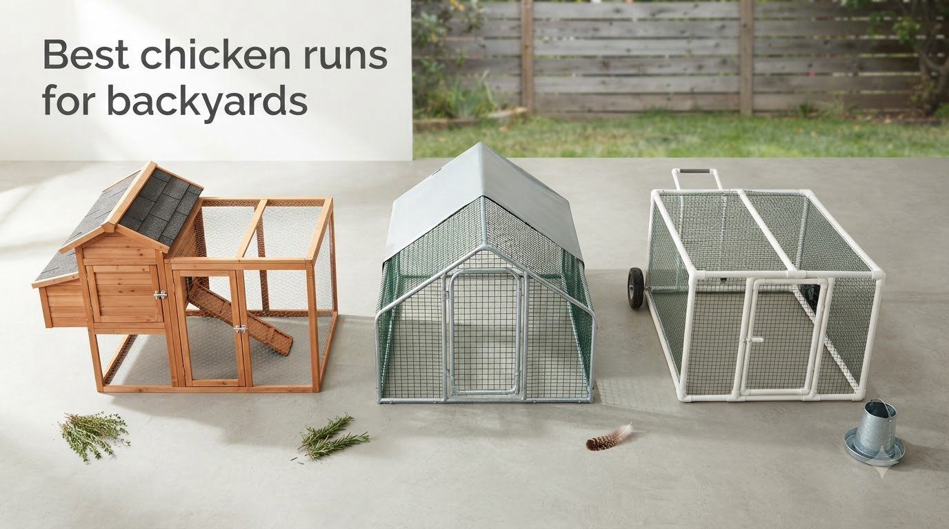 Best chicken runs for backyards