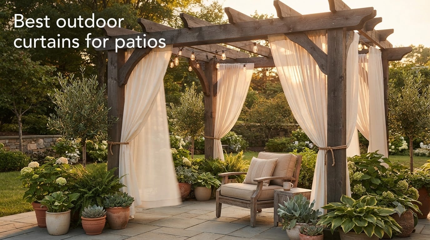 Best outdoor curtains for patios