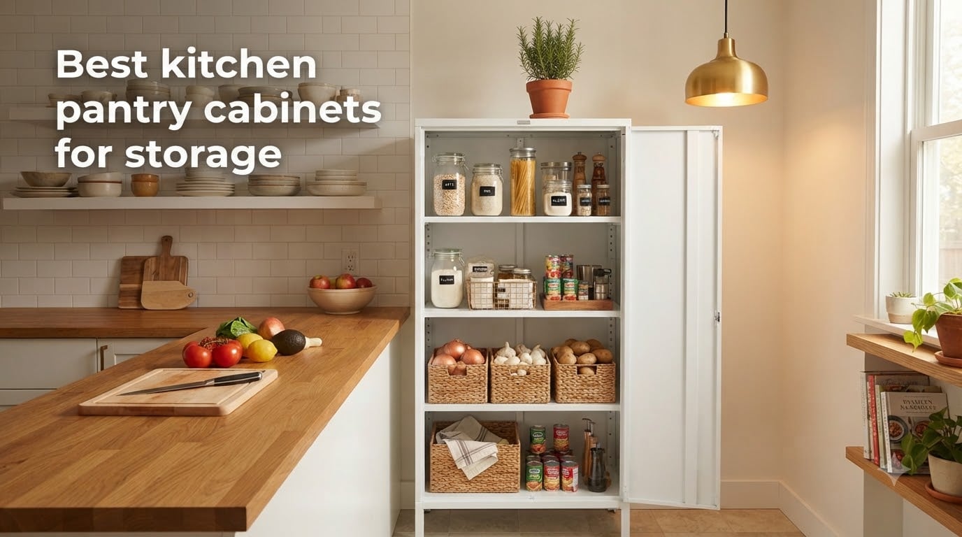 Best kitchen pantry cabinets for storage