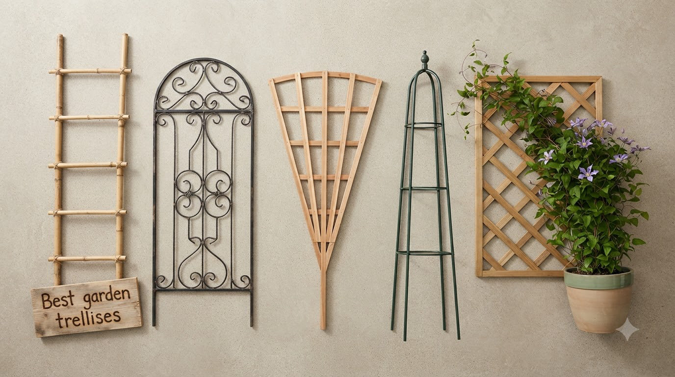 Best garden trellises for climbing plants