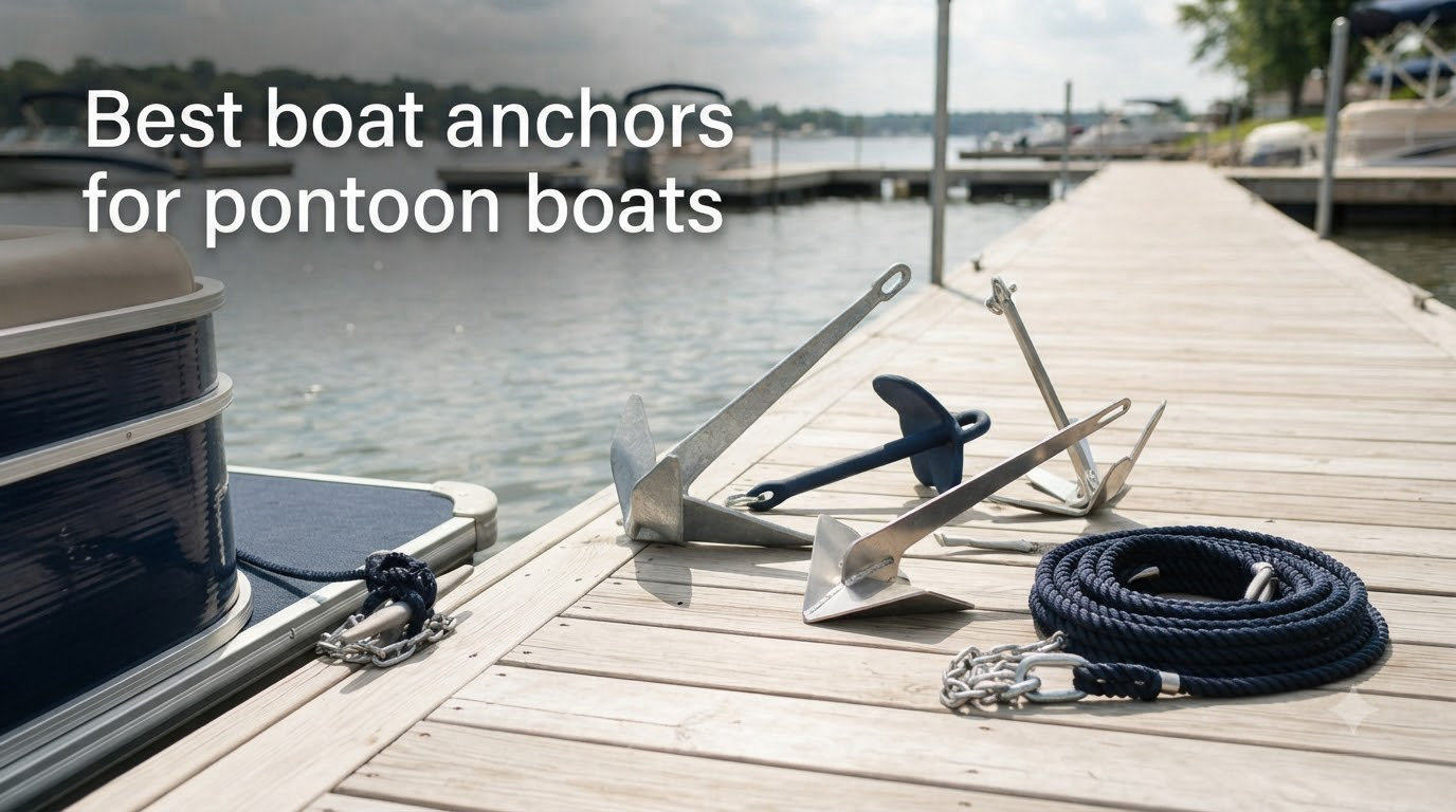 Best boat anchors for pontoon boats