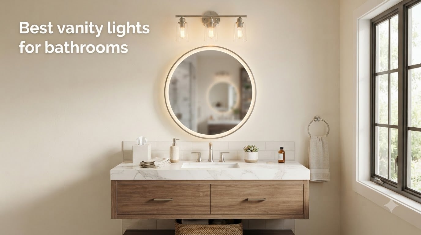Best vanity lights for bathrooms