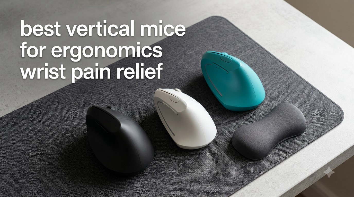 best vertical mice for ergonomics wrist pain relief
