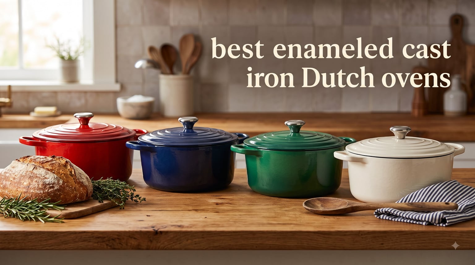 best enameled cast iron Dutch ovens