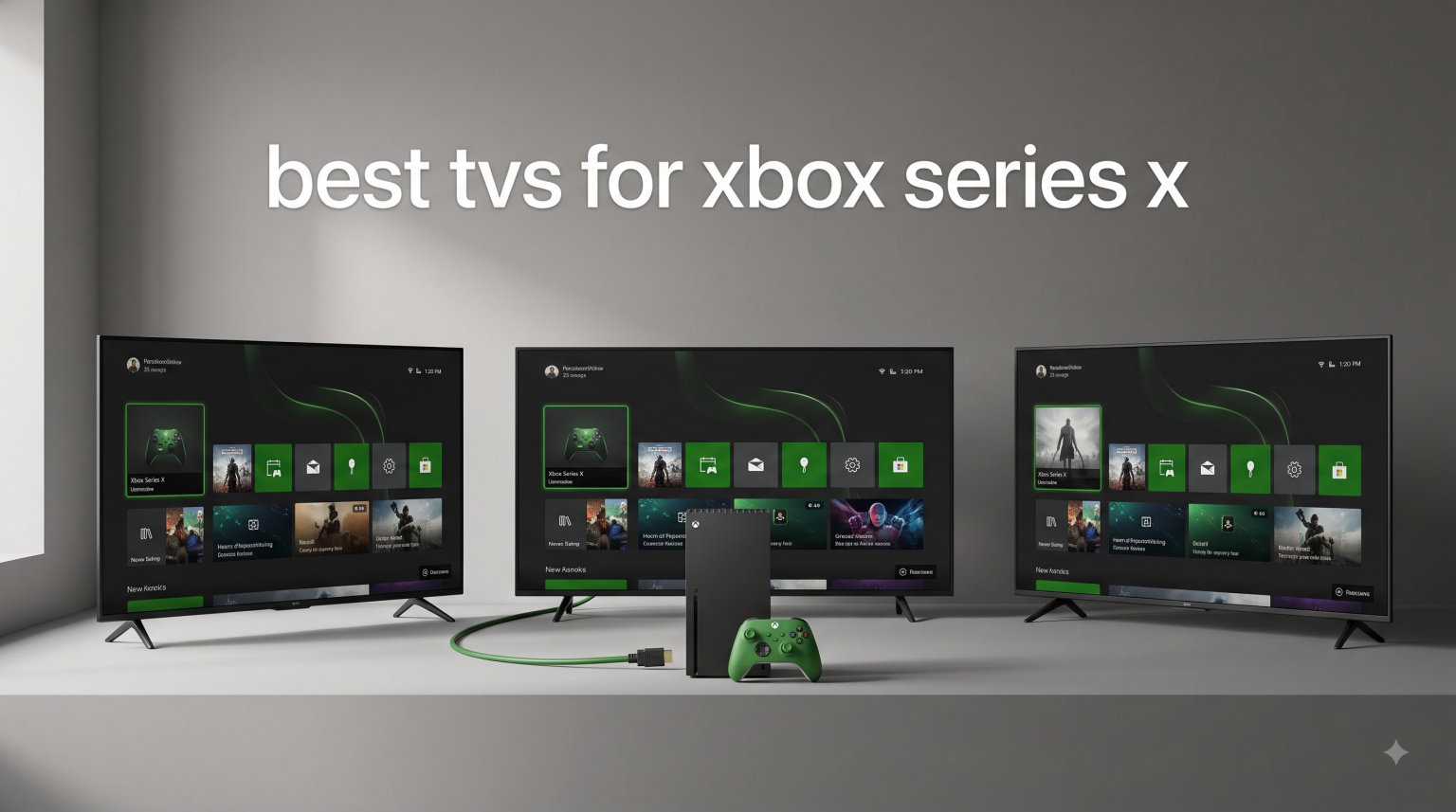best tvs for xbox series x