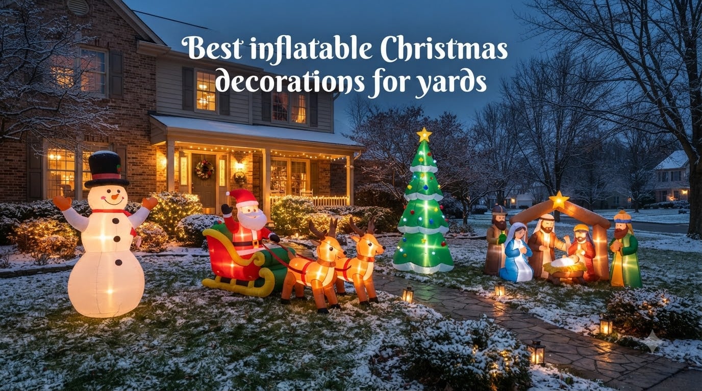 Best inflatable Christmas decorations for yards