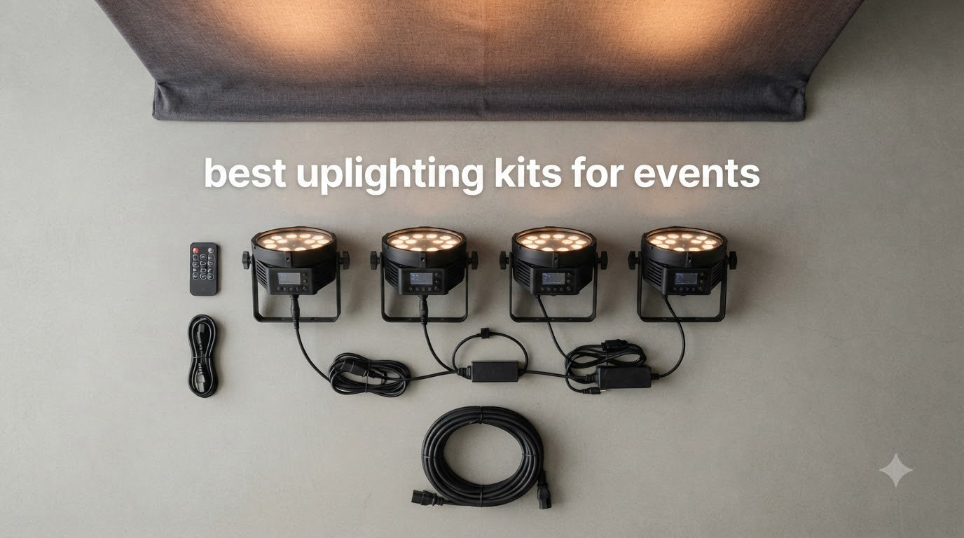 best uplighting kits for events