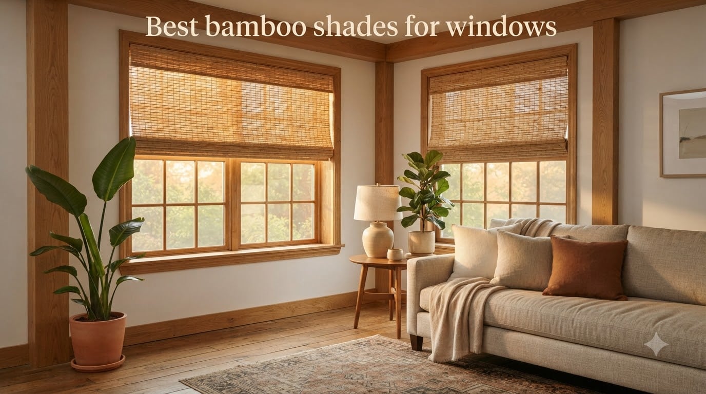 Best bamboo shades for windows