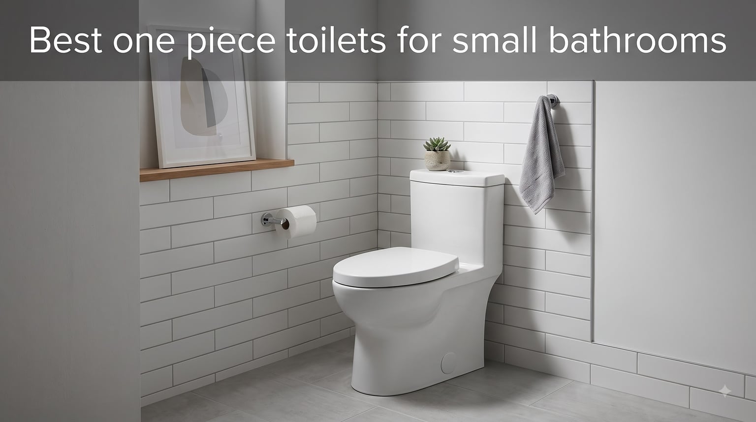 Best one piece toilets for small bathrooms