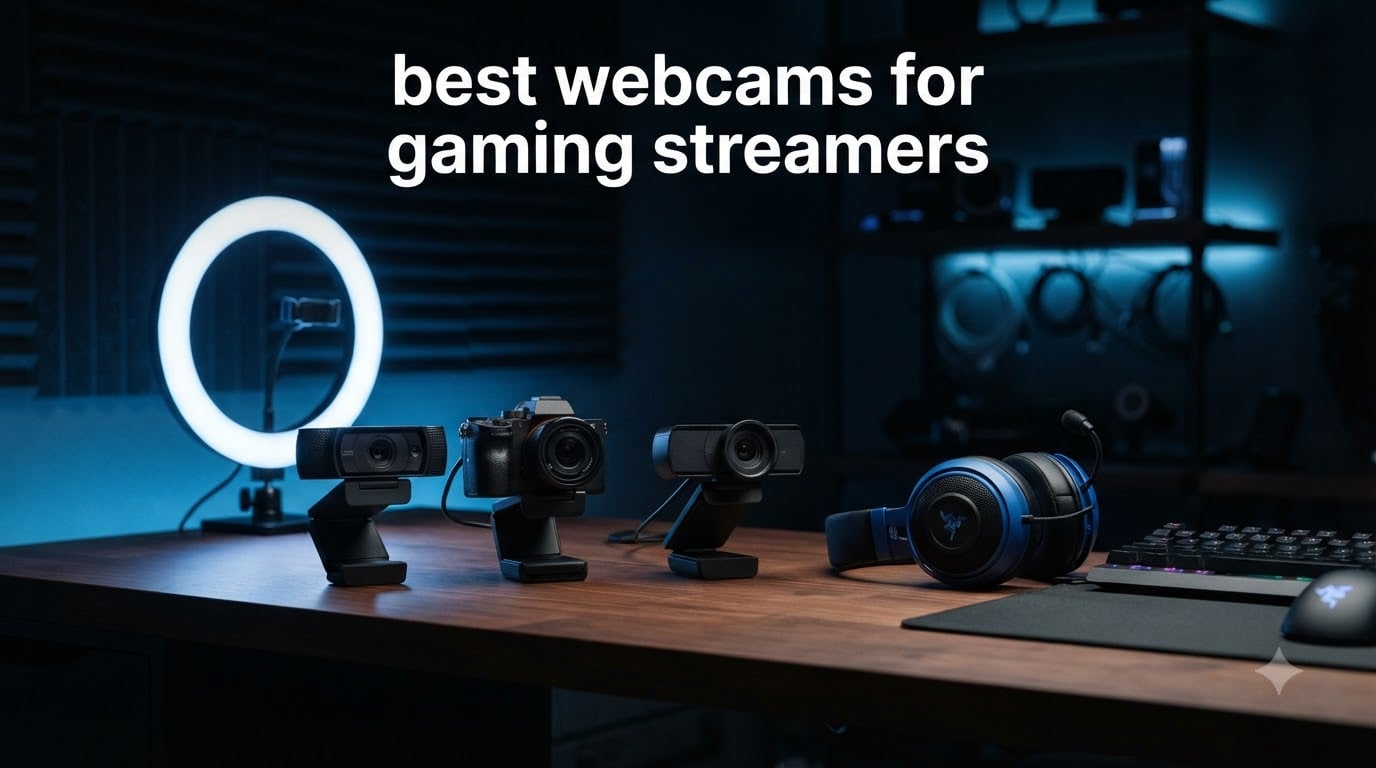 best webcams for gaming streamers