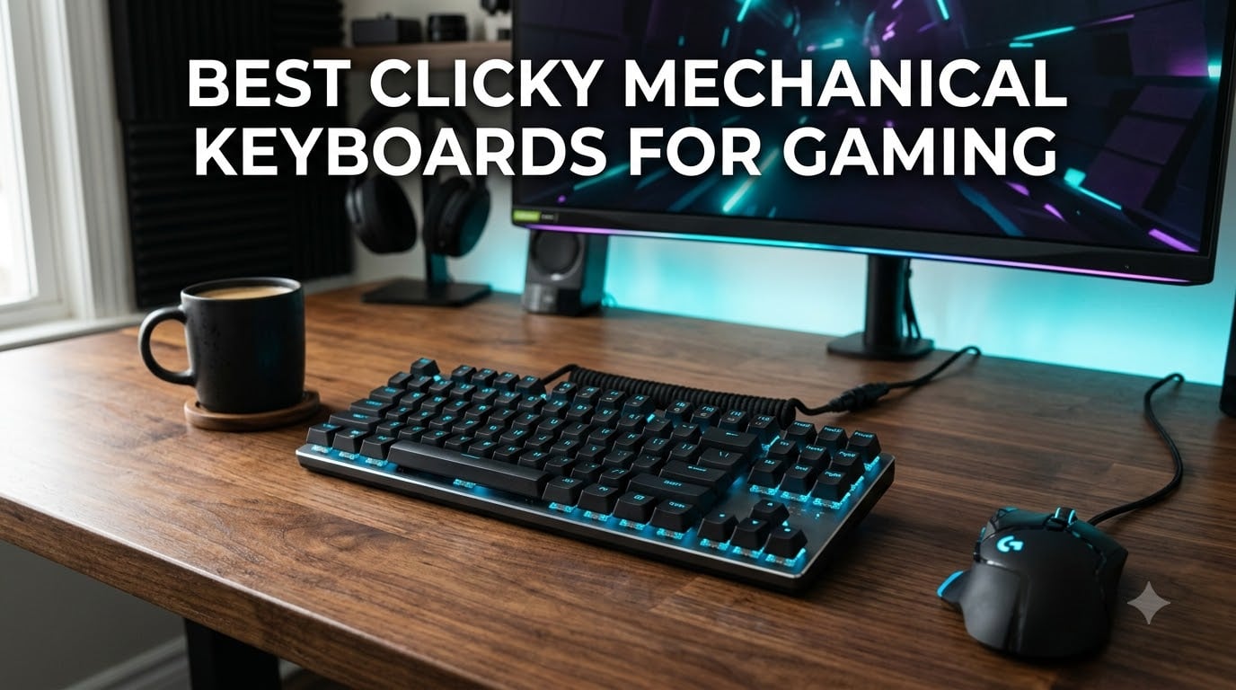 best clicky mechanical keyboards for gaming