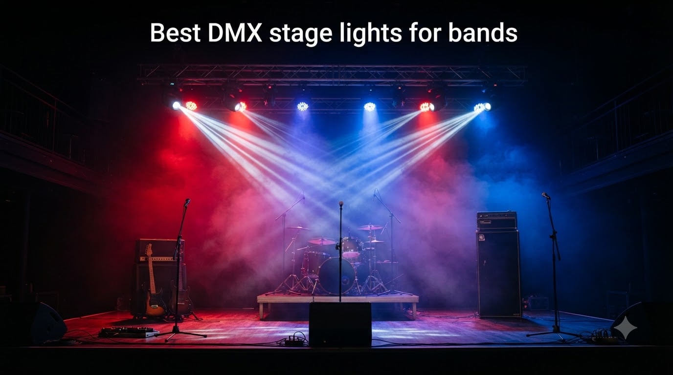 Best DMX stage lights for bands