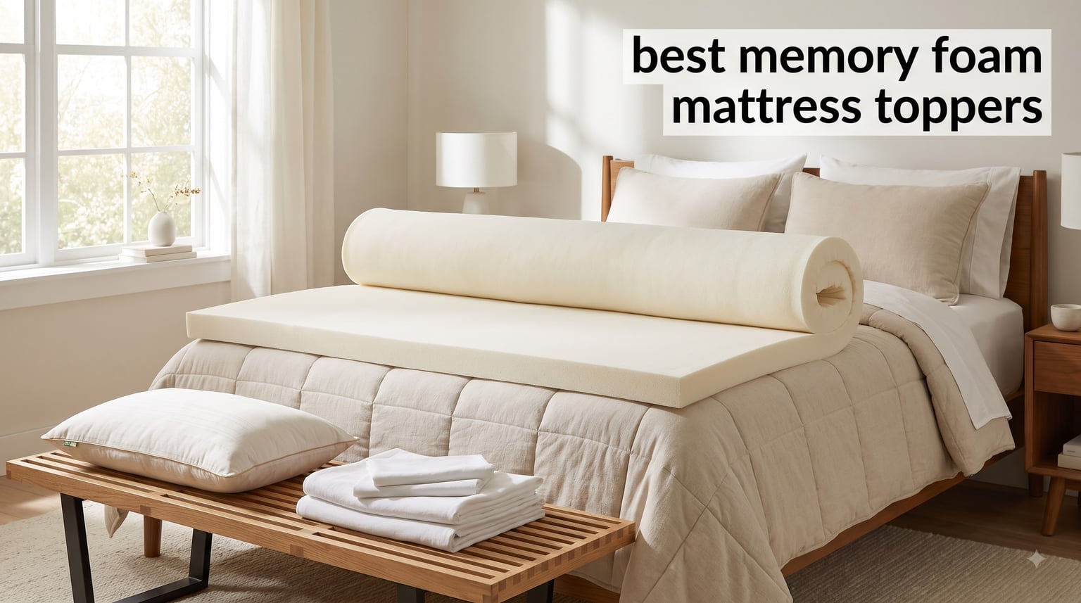 best memory foam mattress toppers