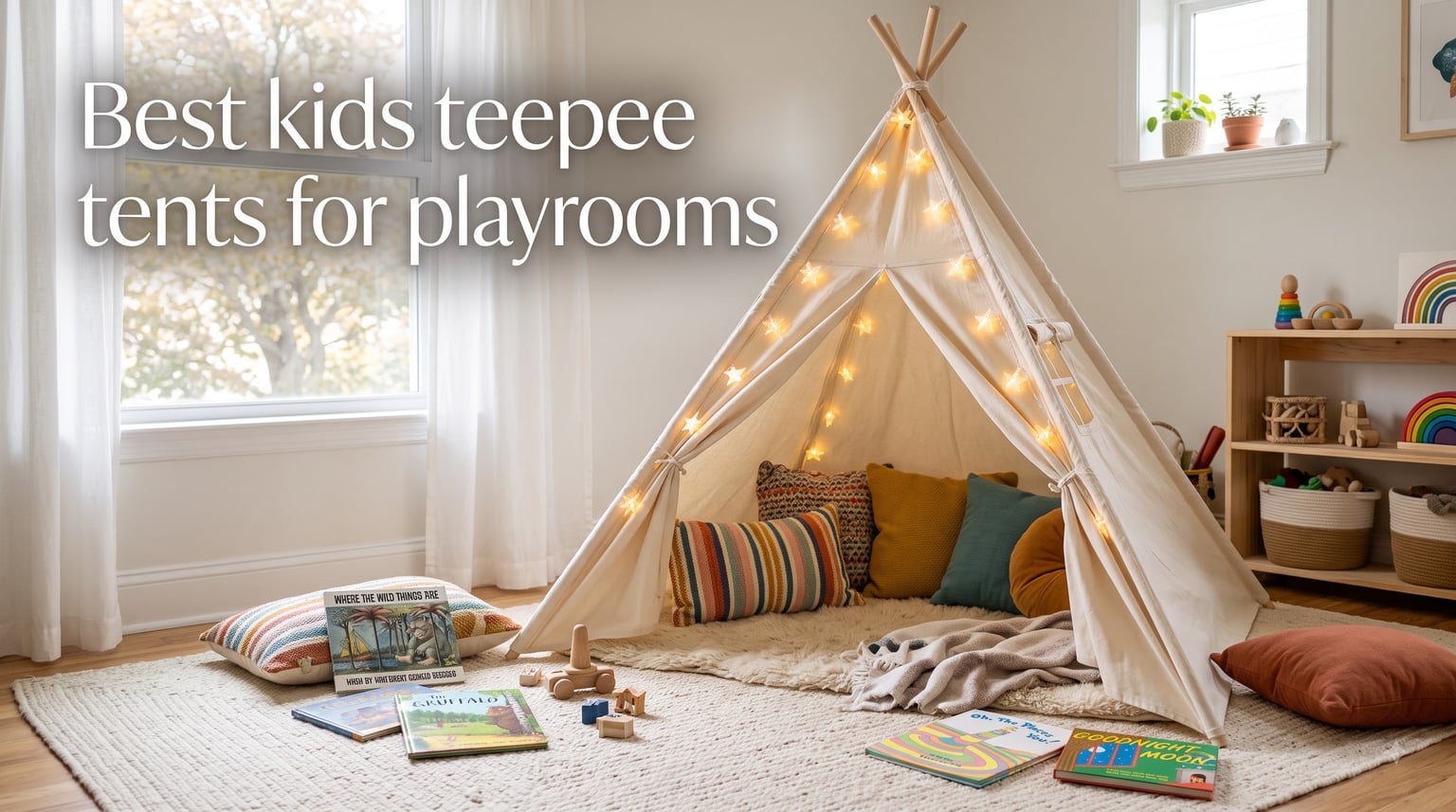 Best kids teepee tents for playrooms