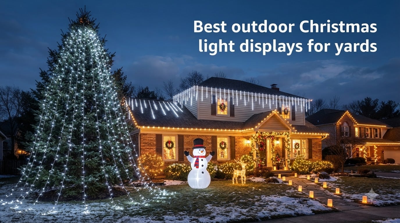 Best outdoor Christmas light displays for yards
