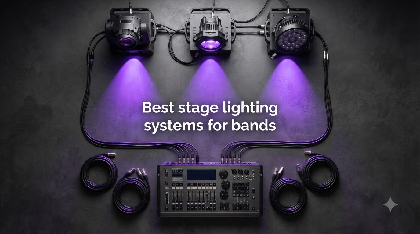 Best stage lighting systems for bands